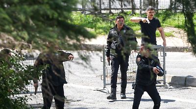 Schüsse vor Israels Konsulat in Istanbul - ein Angreifer tot