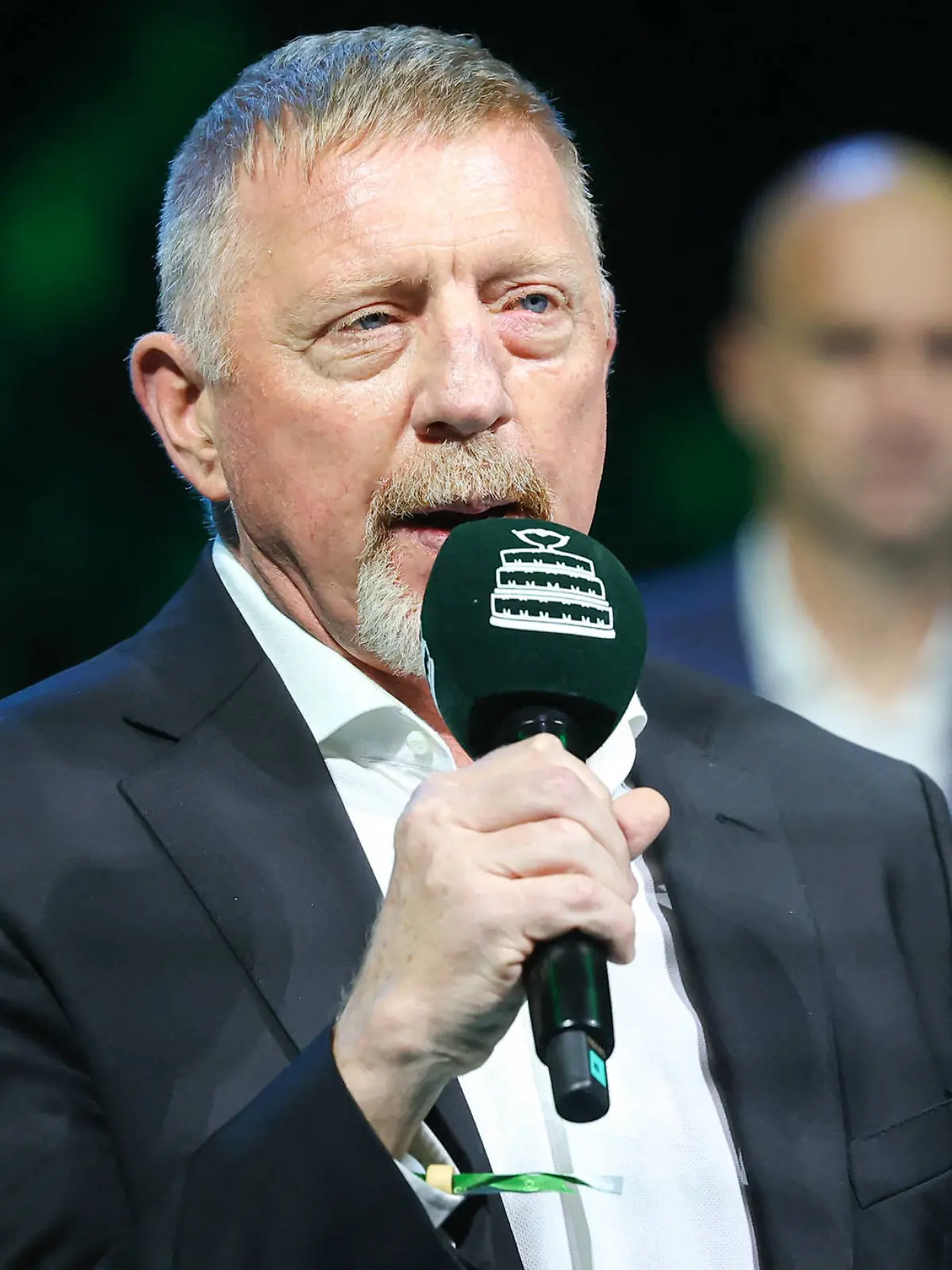 TENNIS - Internazionali di Tennis - Davis Cup - Final Eight Boris Becker ex tennis player during cerimony during Davis Cup - Final Eight, International Tennis match in Bologna, Italy, November 19 2025 Bologna Italy PUBLICATIONxNOTxINxFRAxUK Copyright: xIPAxSport/ABACAx