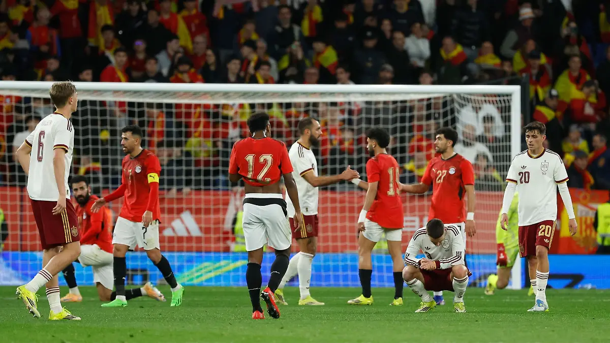 Das Freundschaftsspiel zwischen Spanien und Ägypten wurde von antimuslimischen Gesängen überschattet. (Archivbild)