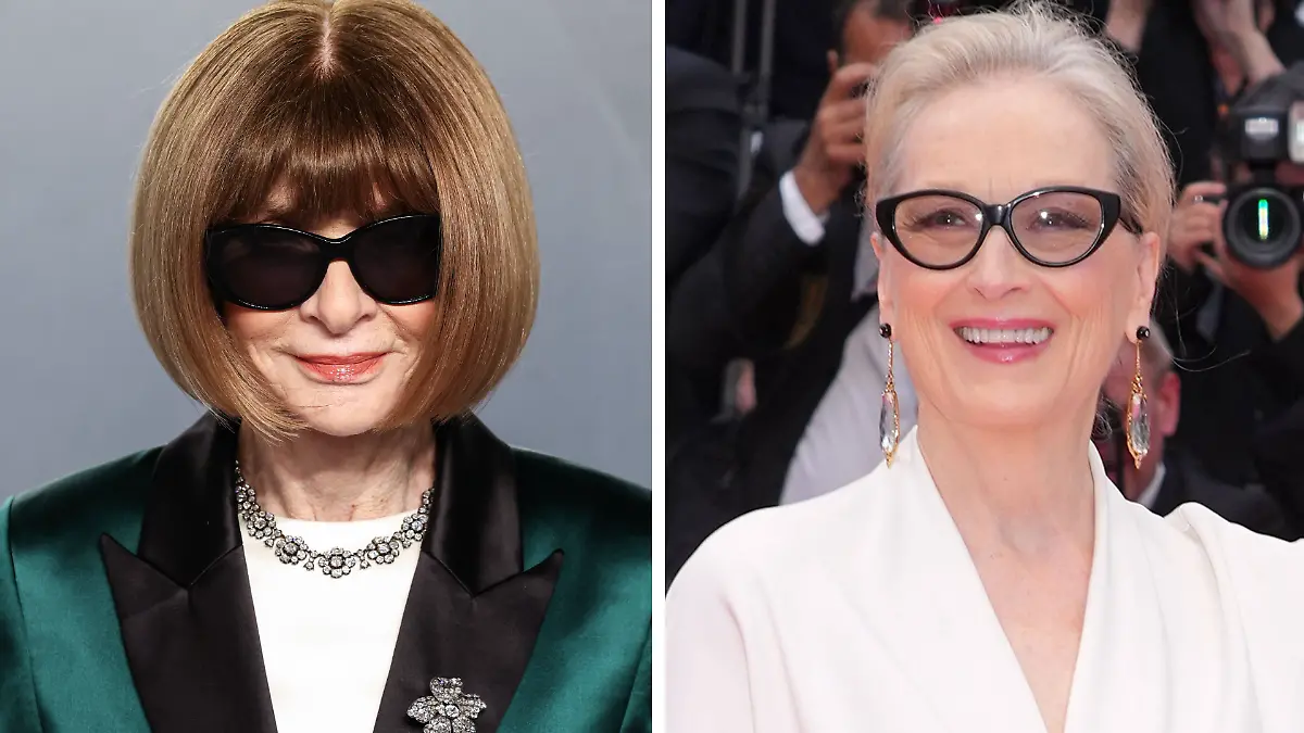Anna Wintour (l.) und Meryl Streep sind gemeinsam auf dem Cover der Mai-Ausgabe der „Vogue”.