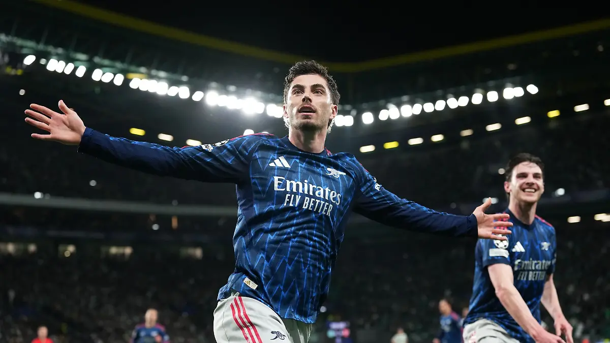 Bild zu: "Havertz als Erlöser: Glänzende Halbfinal-Chancen für Arsenal"