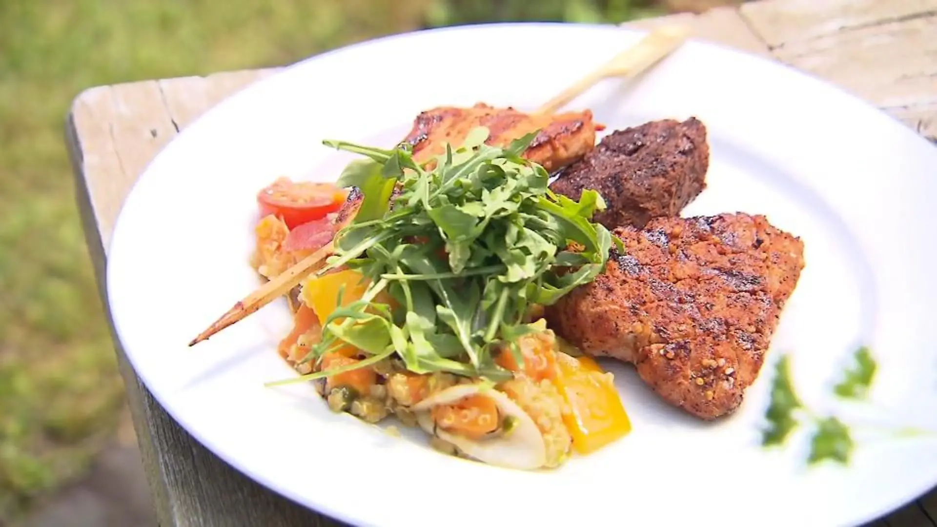 Würzige Grillmarinaden und exotischer Süßkartoffelsalat Blitzrezepte fürs Grillen