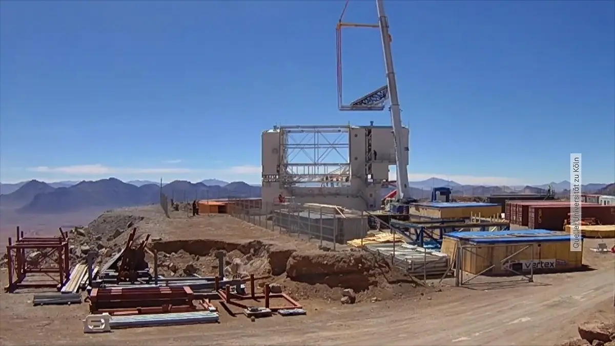 Hightech-Teleskop aus NRW in Chile Blick ins Universum