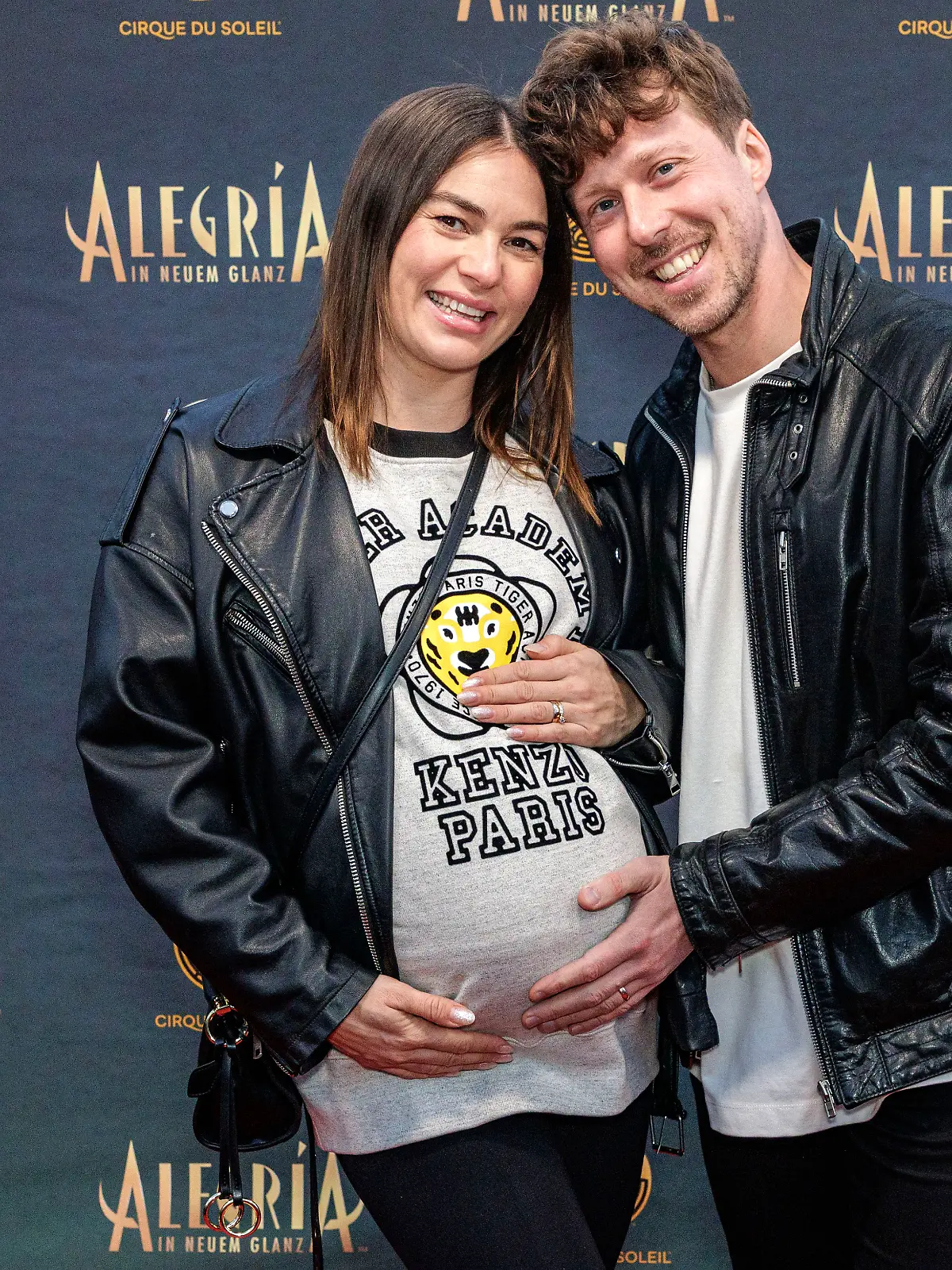 Renata und Valentin Lusin erwarten ihr zweites Kind. 