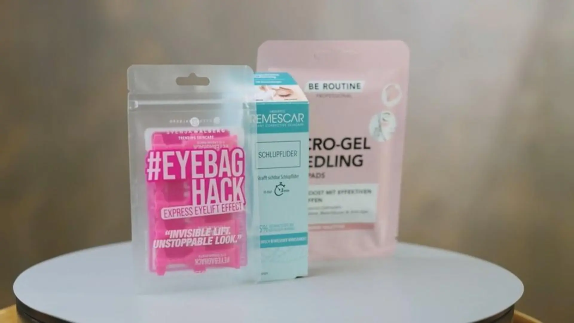 Drei Augen-Produkte mit Soforteffekt im Test! Welches lässt einen jünger aussehen? Faltenfrei in wenigen Minuten!