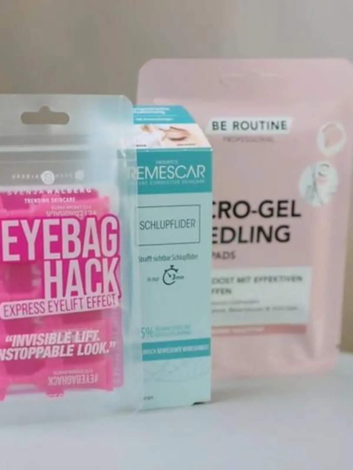 Drei Augenprodukte im Test