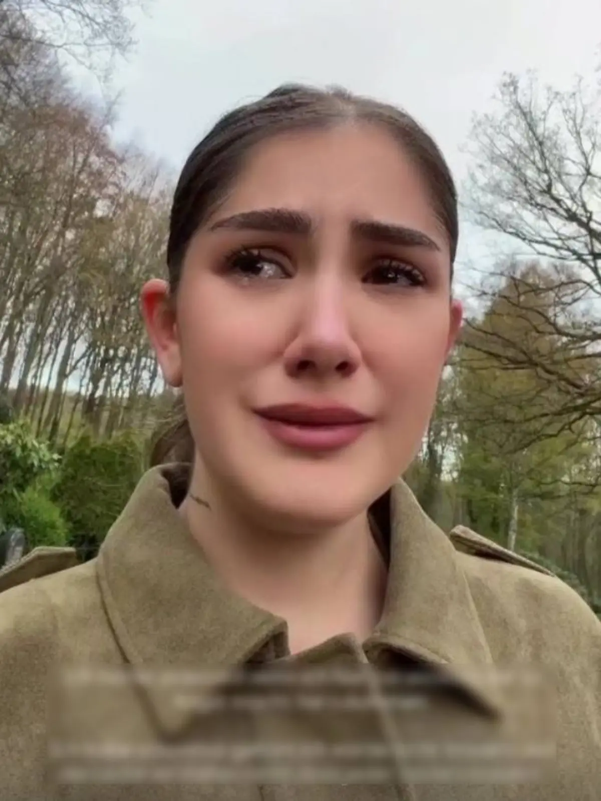 Lisa Straube hat das Grab ihres Sohnes besucht.