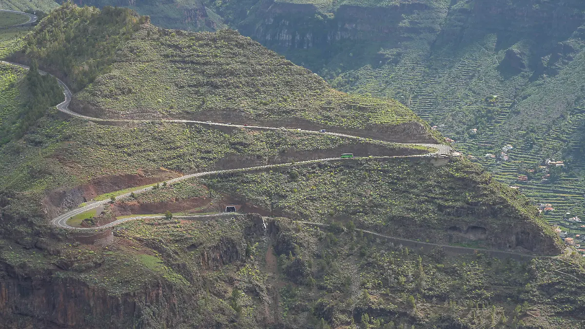 Serpentinen auf La Gomera. (Symbolbild)