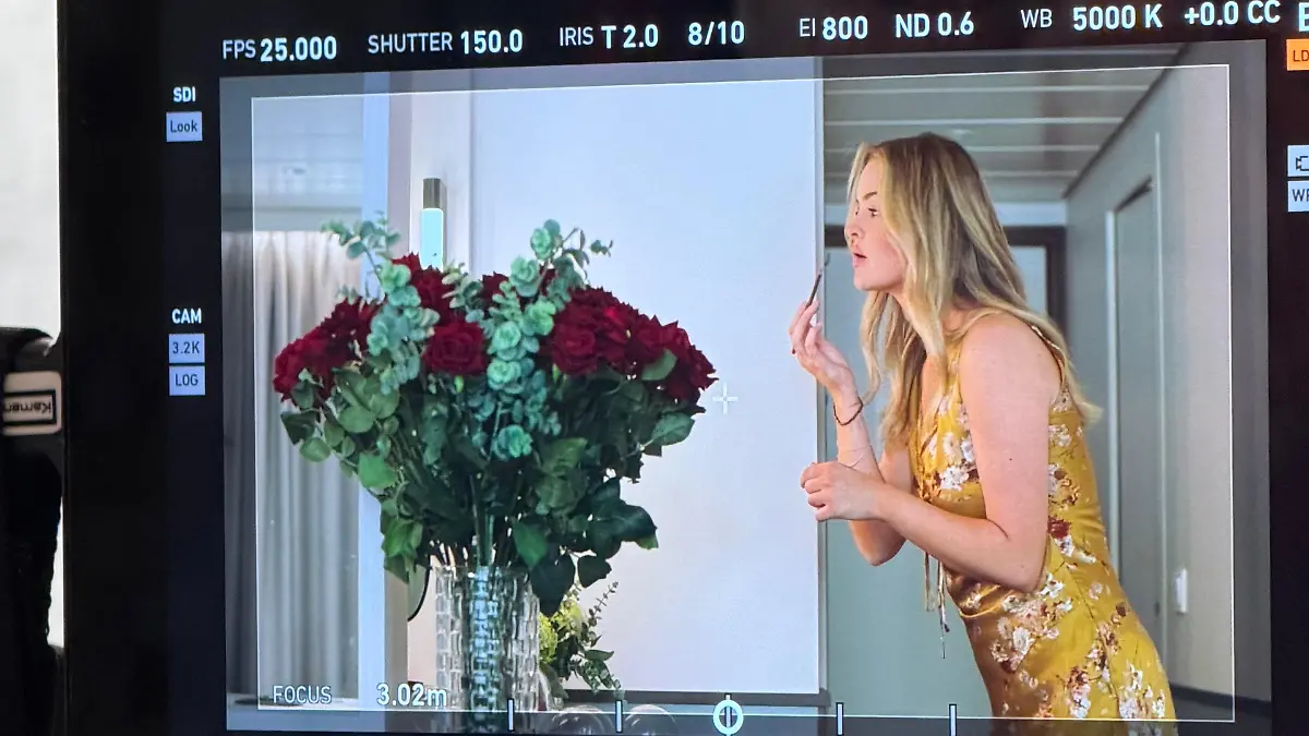 Kamera, Action, Licht! Nele Ludowig dreht für das ZDF-„Traumschiff”