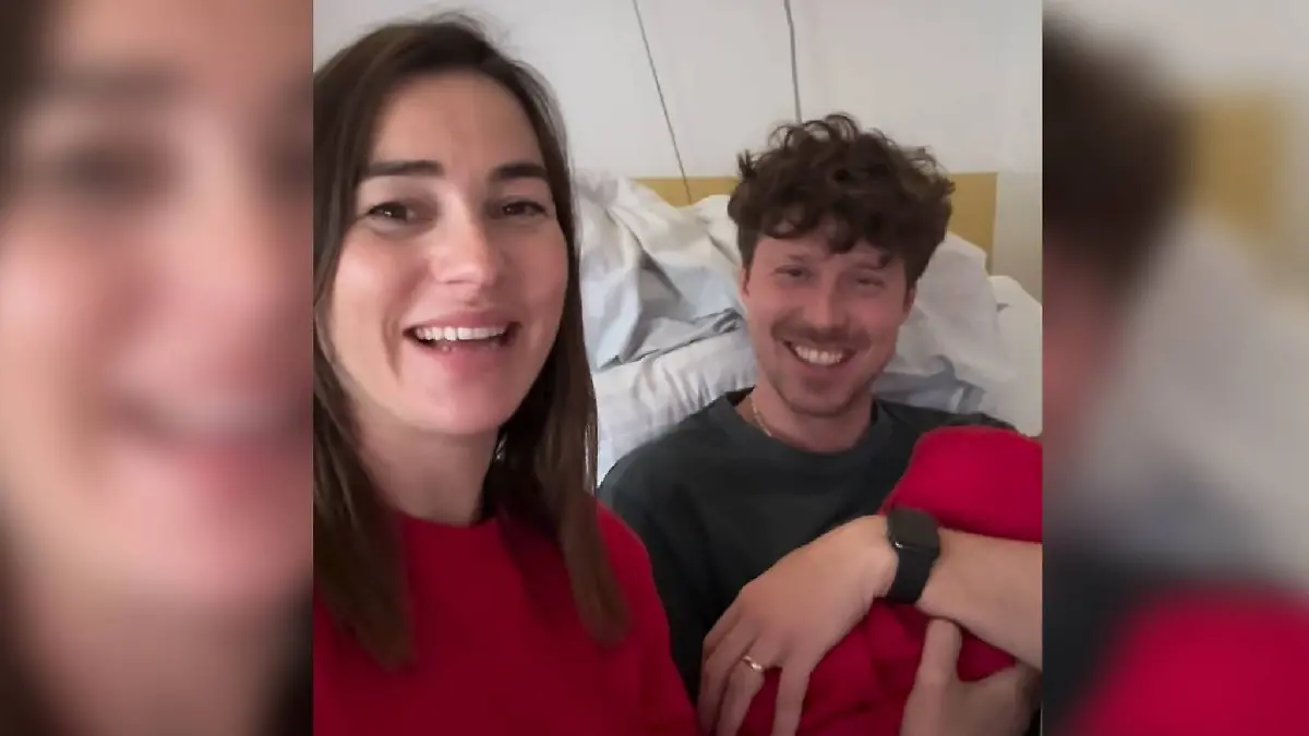 Renata und Valentin Lusin sind am 9. April zum zweiten Mal Eltern geworden.