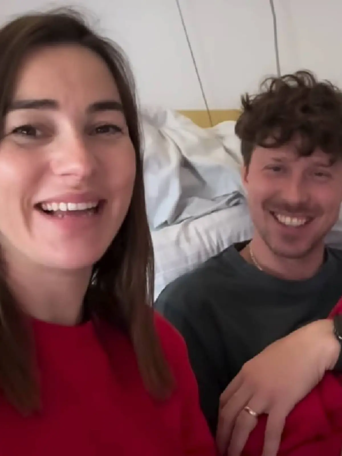 Renata und Valentin Lusin sind am 9. April zum zweiten Mal Eltern geworden.