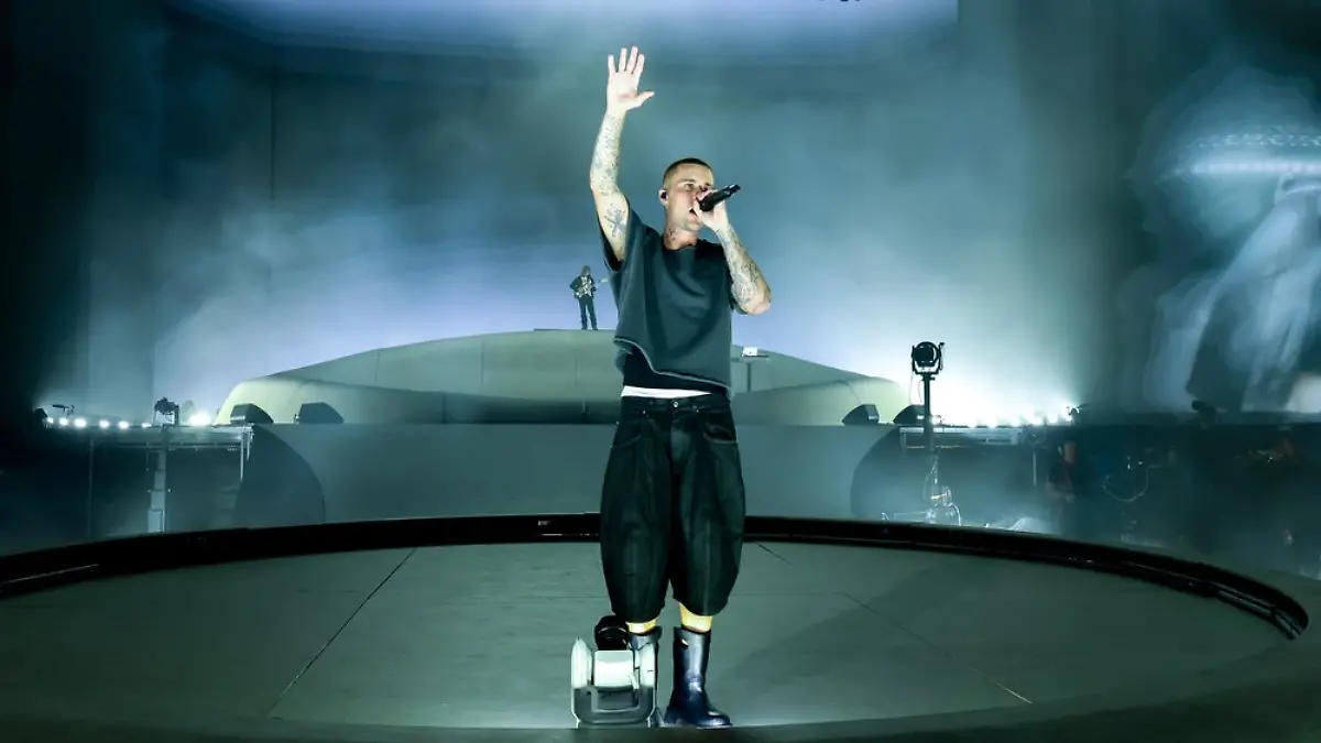 Justin Bieber stand am Samstag beim Coachella-Festival auf der Bühne.
