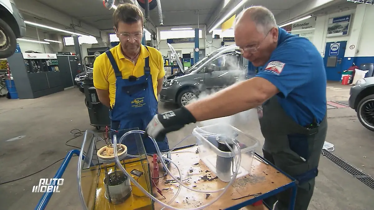 Reicht der Blick auf den Kraftstofffilter schon aus? Spurensuche