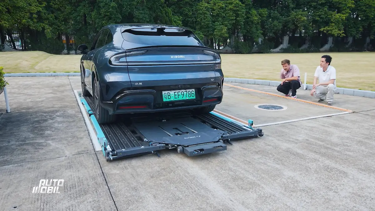 Die Zukunft des Parkens: In Shenzhen zeigt Martin, wie Autos ganz allein einparken Autonomes Parken