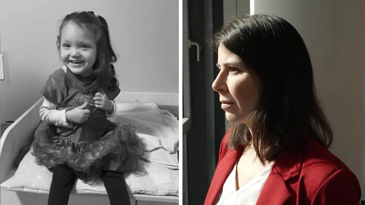 Die kleine Line (2) stirbt 2024 in einem Hamburger Krankenhaus. Mutter Michelle Bayona ist sich sicher: Es war ein Behandlungsfehler. Sie hofft, anderen Familien das Schicksal ersparen zu können.