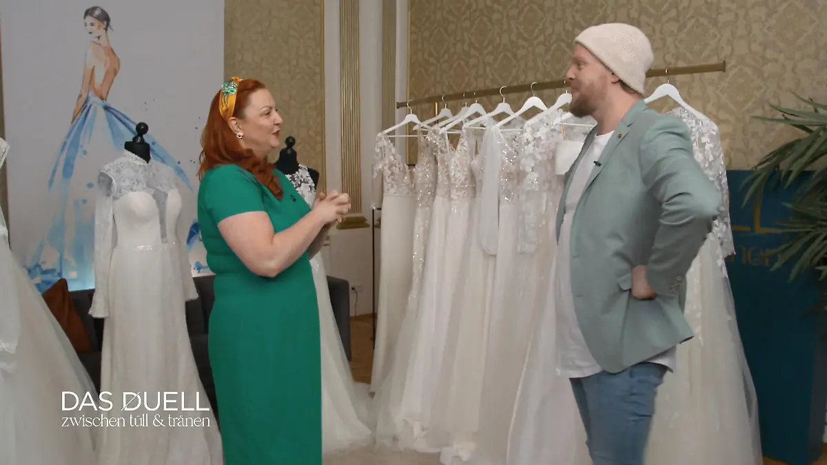 Jana und Hannes checken ab, wie stark der andere bei Jenny punkten kann Blick auf die Konkurrenz