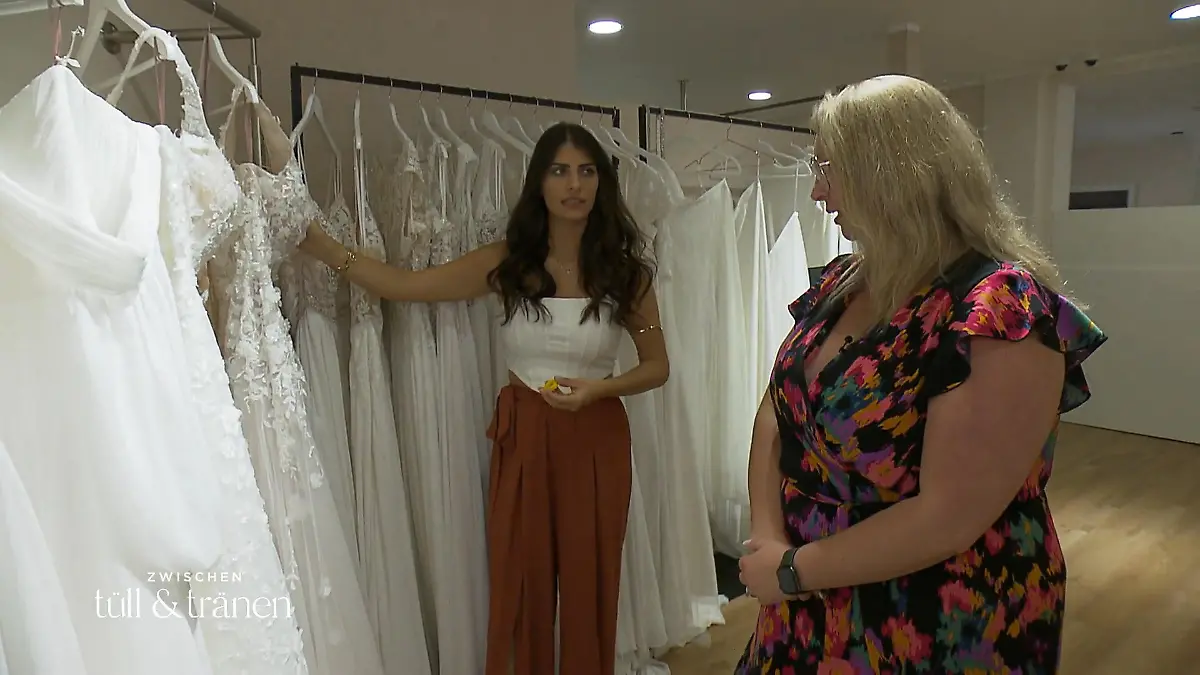 Findet Alina trotz klarer Abneigung noch ihr Traumkleid? Kein Spitzentraum