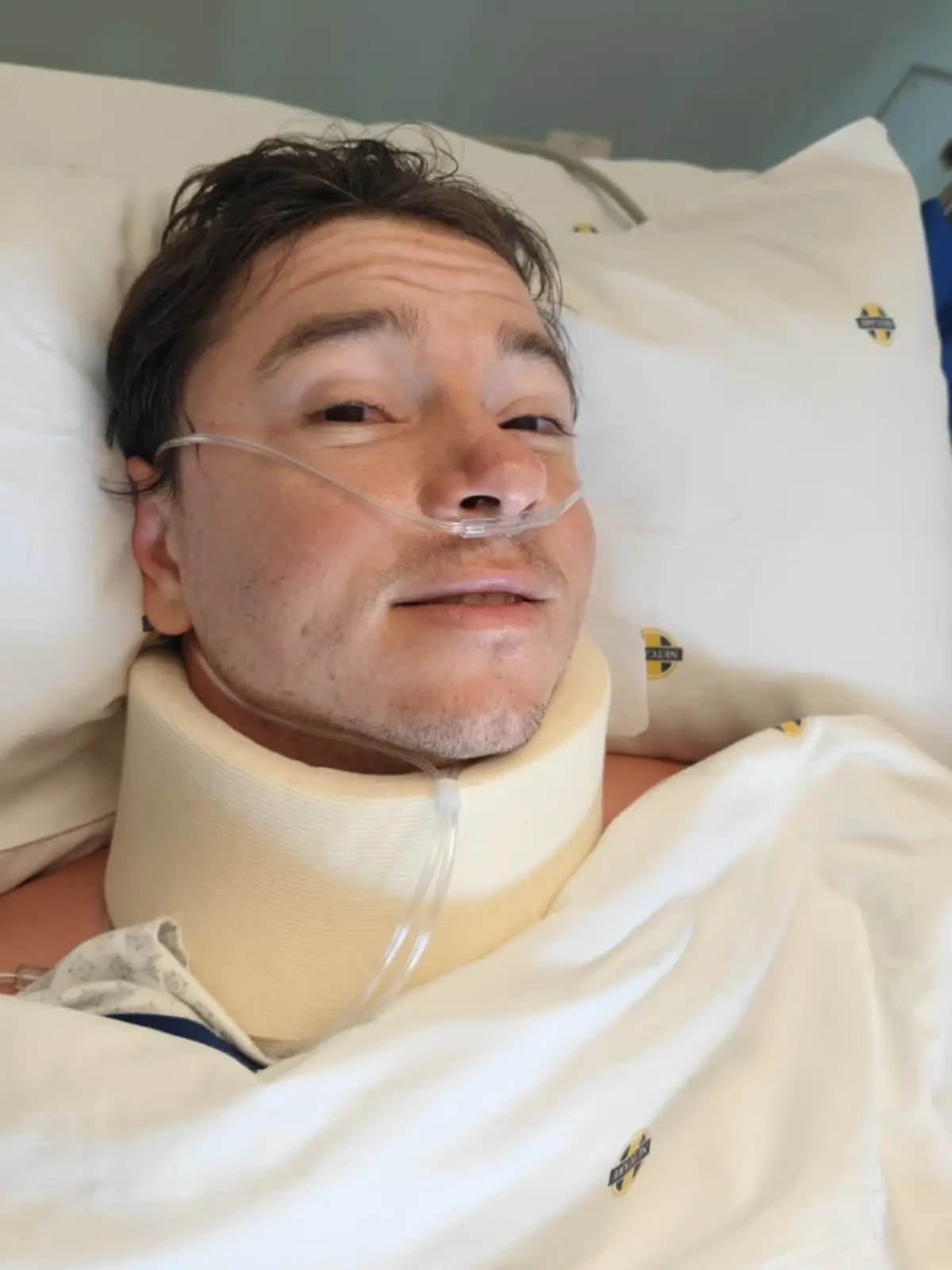 Bei dem Reitunfall wurde Eric schwer verletzt.