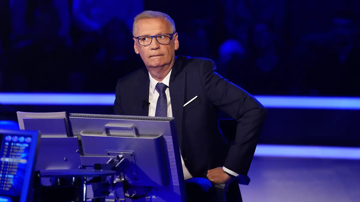 Moderator Günther Jauch