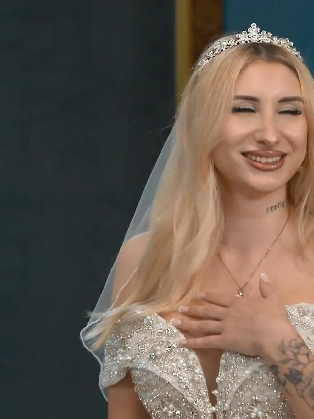 Bild zu: "Braut Nadine ist sprachlos"