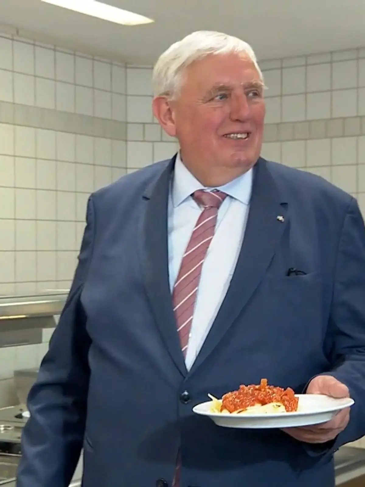 Bild zu: "Obdachlose kochen im Ministerium"