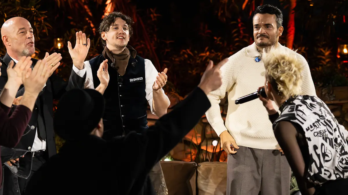 V.l.: Unheilig, Tream, Giovanni Zarrella und Deine Cousine