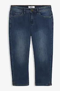 Caprihose aus Jeansstoff