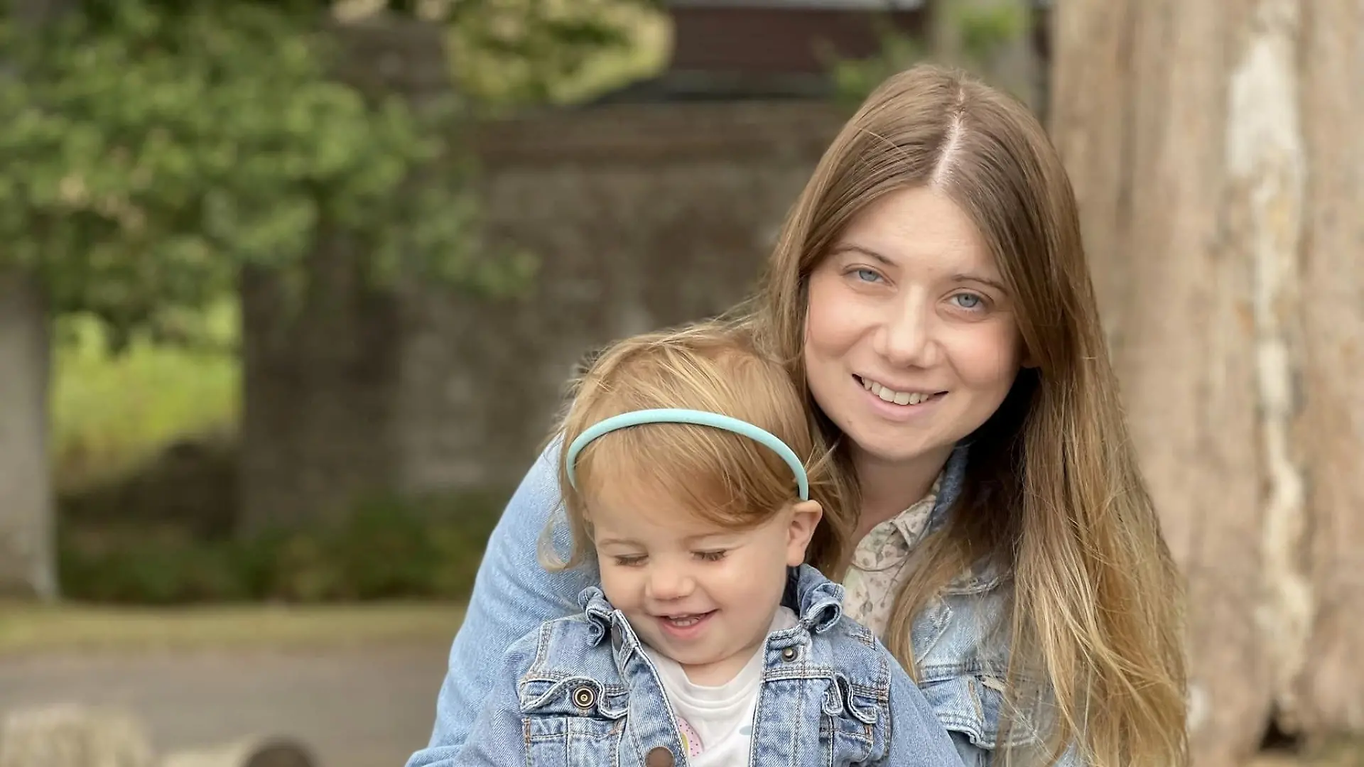 A mum hit by a lorry pushed her daughter in a pram to safety as her final act