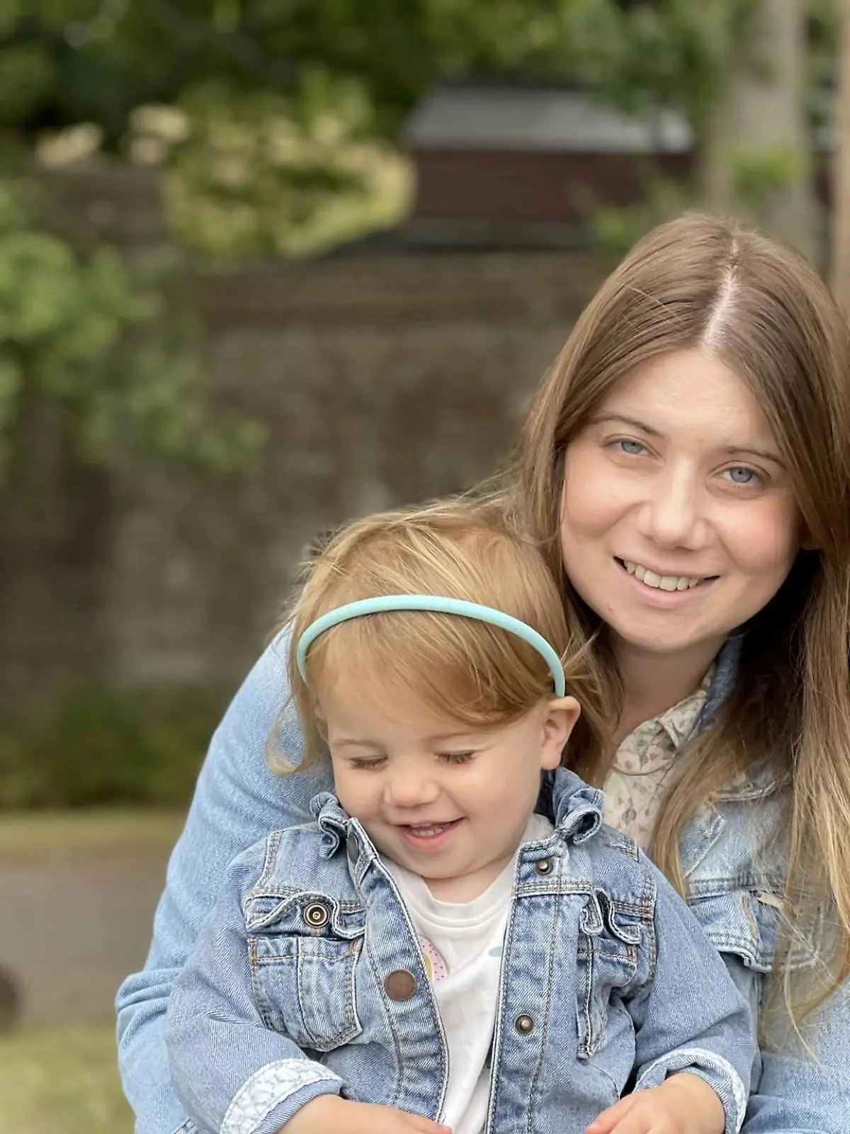 A mum hit by a lorry pushed her daughter in a pram to safety as her final act