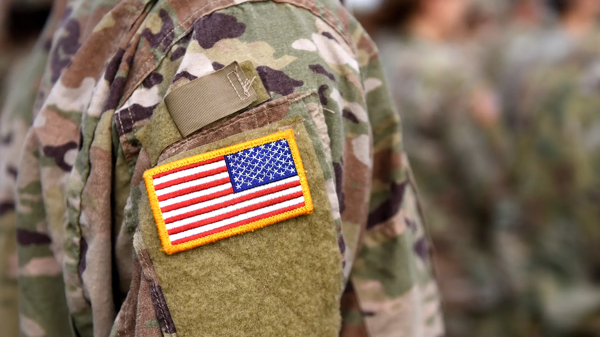 Memorial Day. Veterans Day. US-Soldat. US-Armee. Streitkräfte der USA
