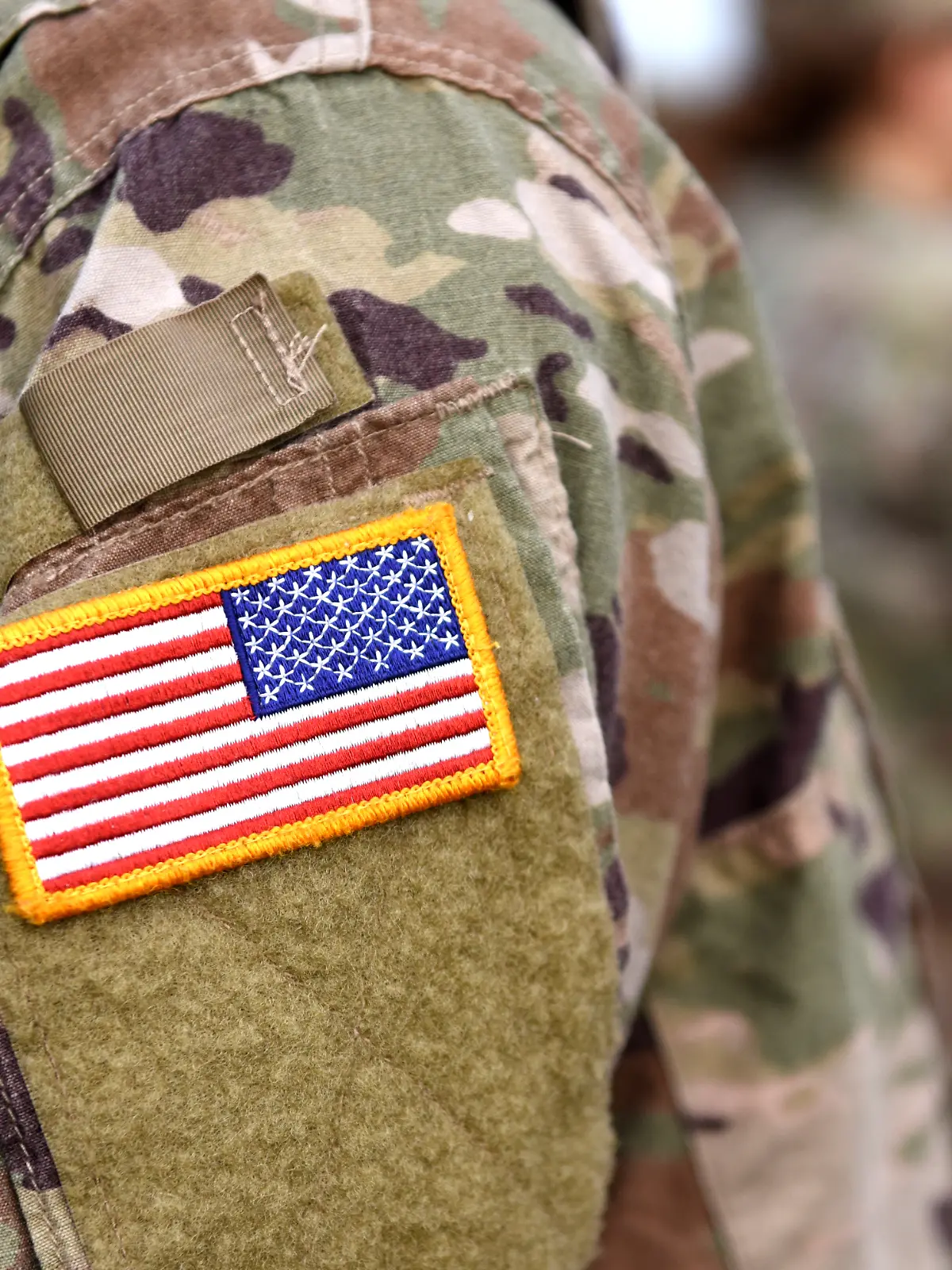 Memorial Day. Veterans Day. US-Soldat. US-Armee. Streitkräfte der USA