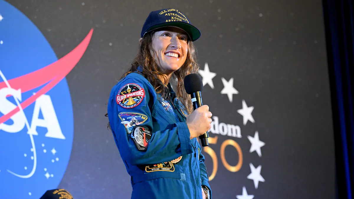 Die Artemis II Astronauten feiern ihre Rückkehr im Johnson Space Center, Houston