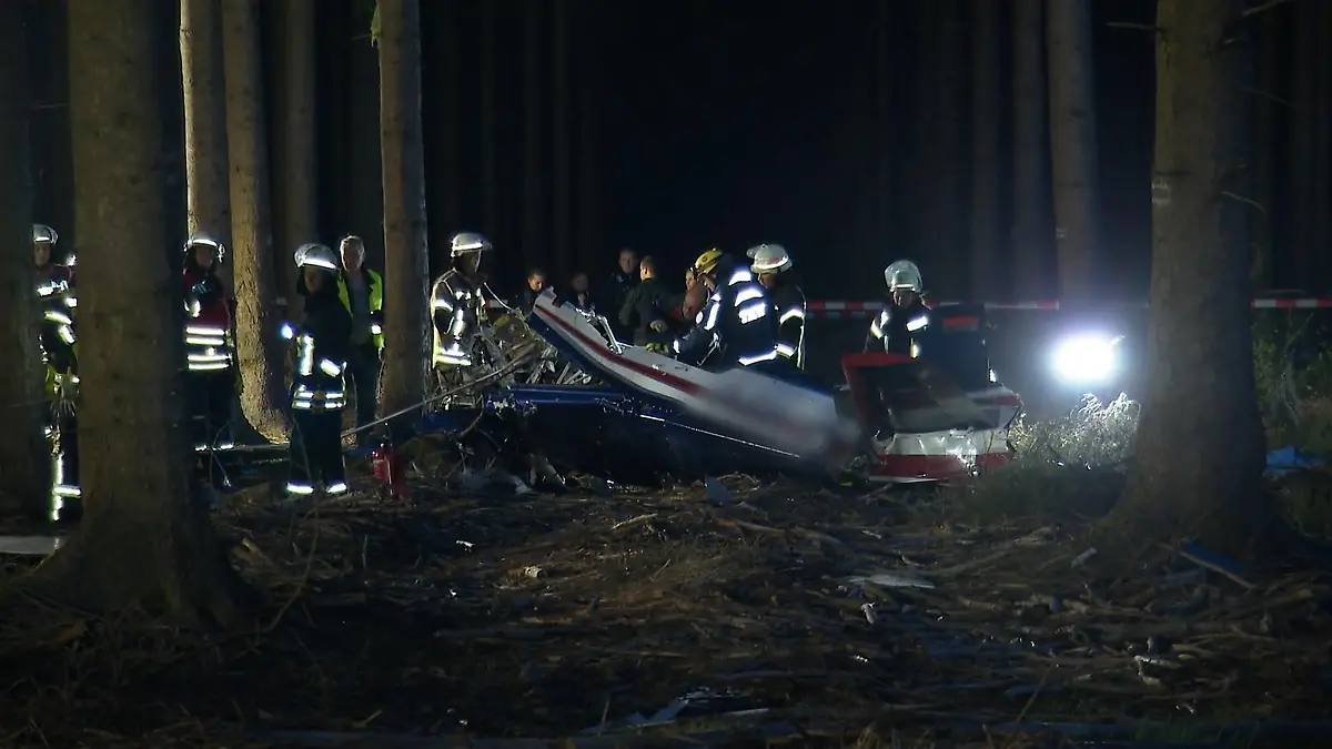 Zwei Tote bei Flugzeugabsturz Großeinsatz nahe Hürtgenwald