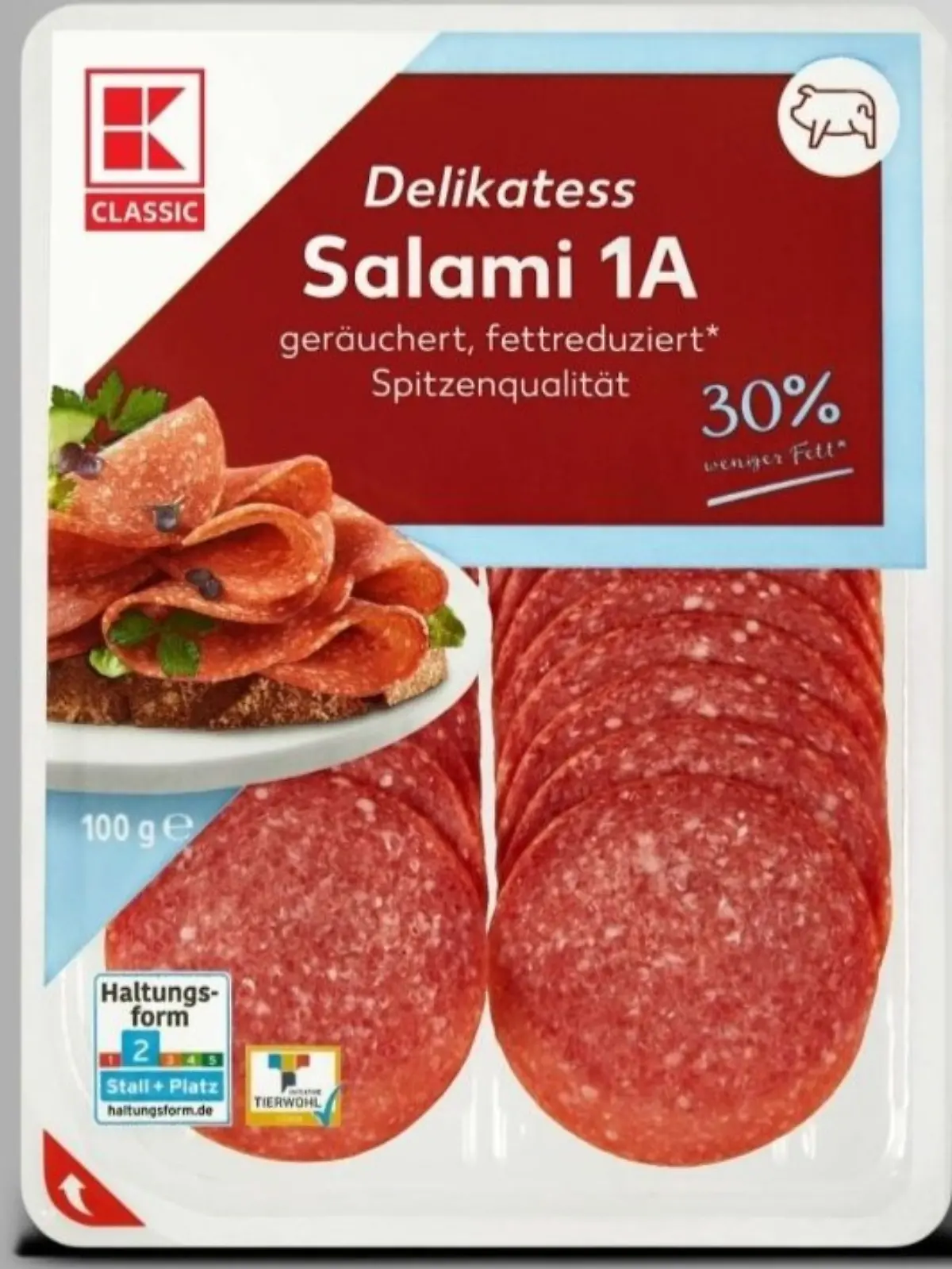 In dieser K-Classic Delikatess Salami wurden gefährliche STEC-Erreger entdeckt.