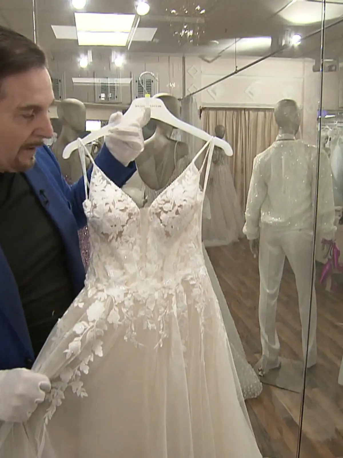 Bild zu: "Michelle muss in Dresden ihren Brautstil erst noch klar für sich finden"