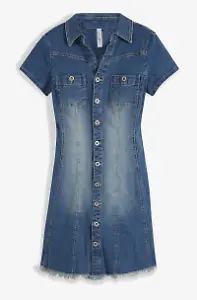 Jeanskleid mit Knöpfen