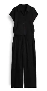 Jumpsuit in dynamischer Crash-Optik