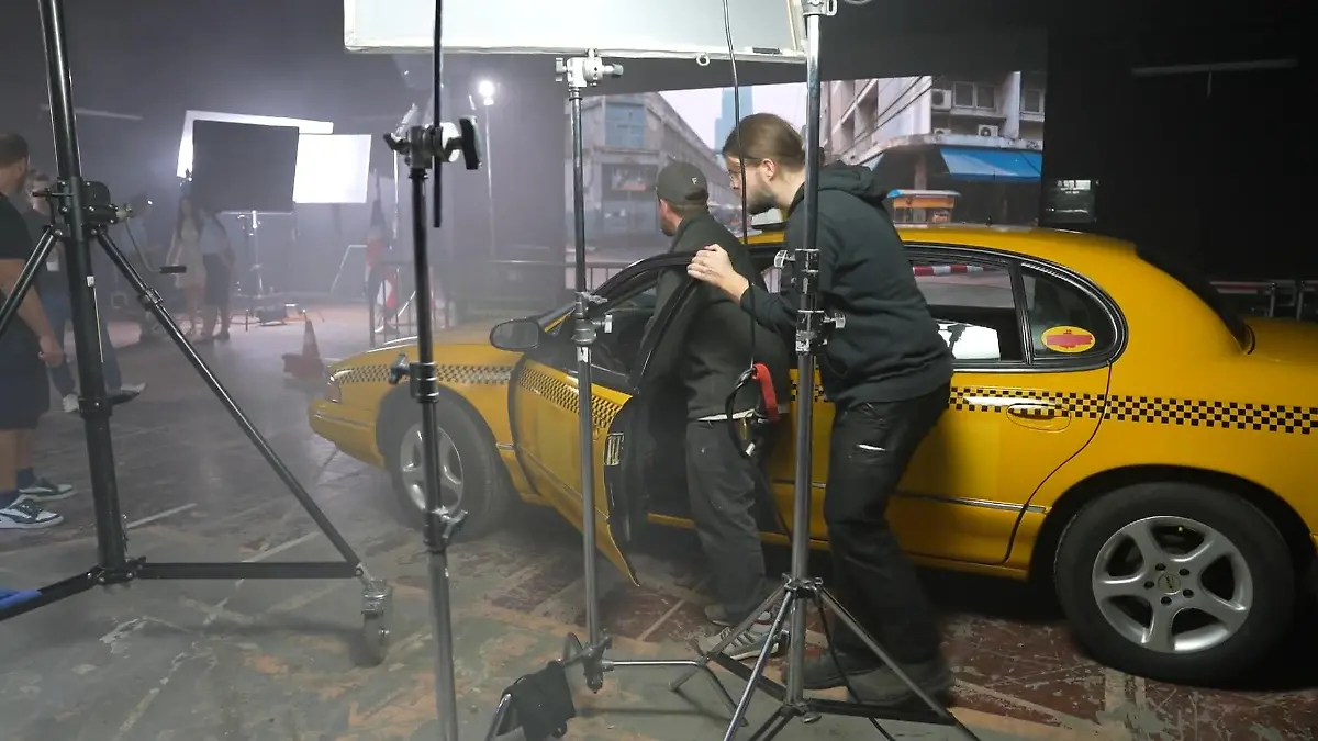 Für die Traumsequenz bei „Unter uns” musste ein wenig getrickst werden. 