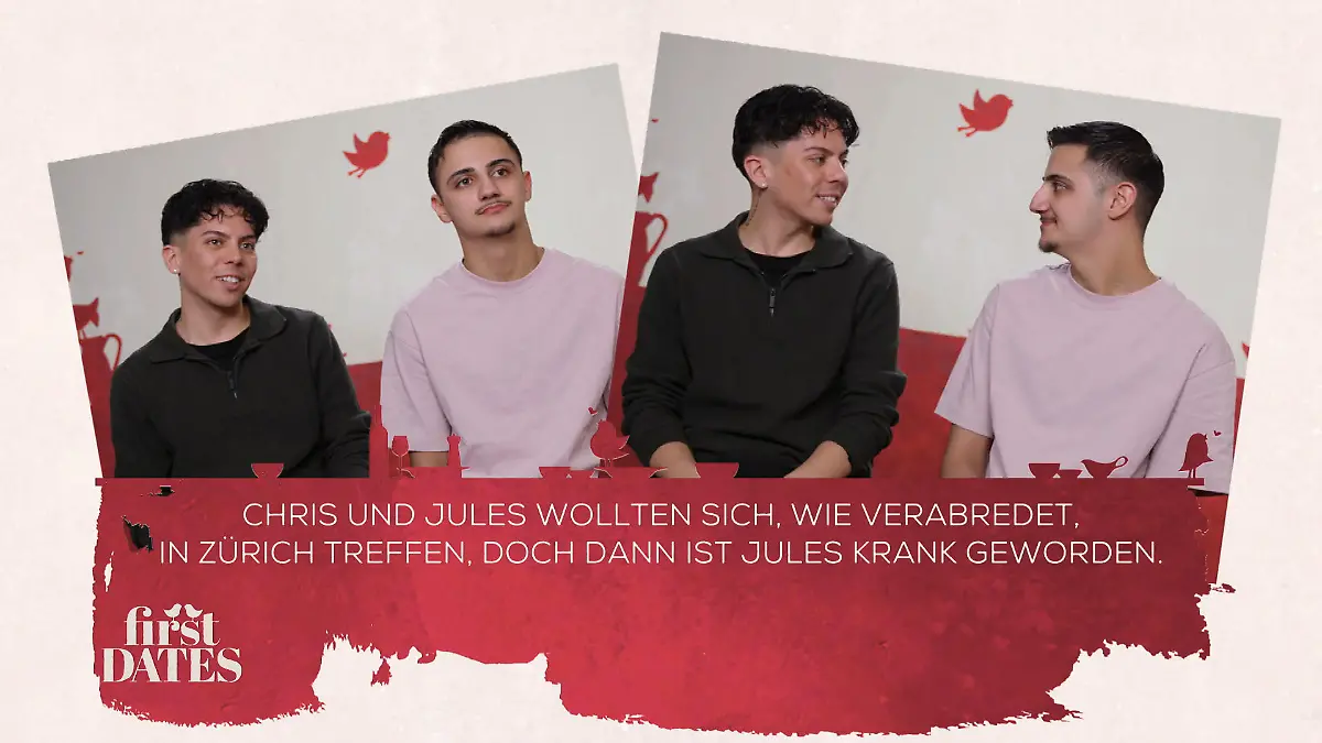 Erstes zweites Date geplatzt. Gab es einen weiteren Anlauf? Chris und Jules