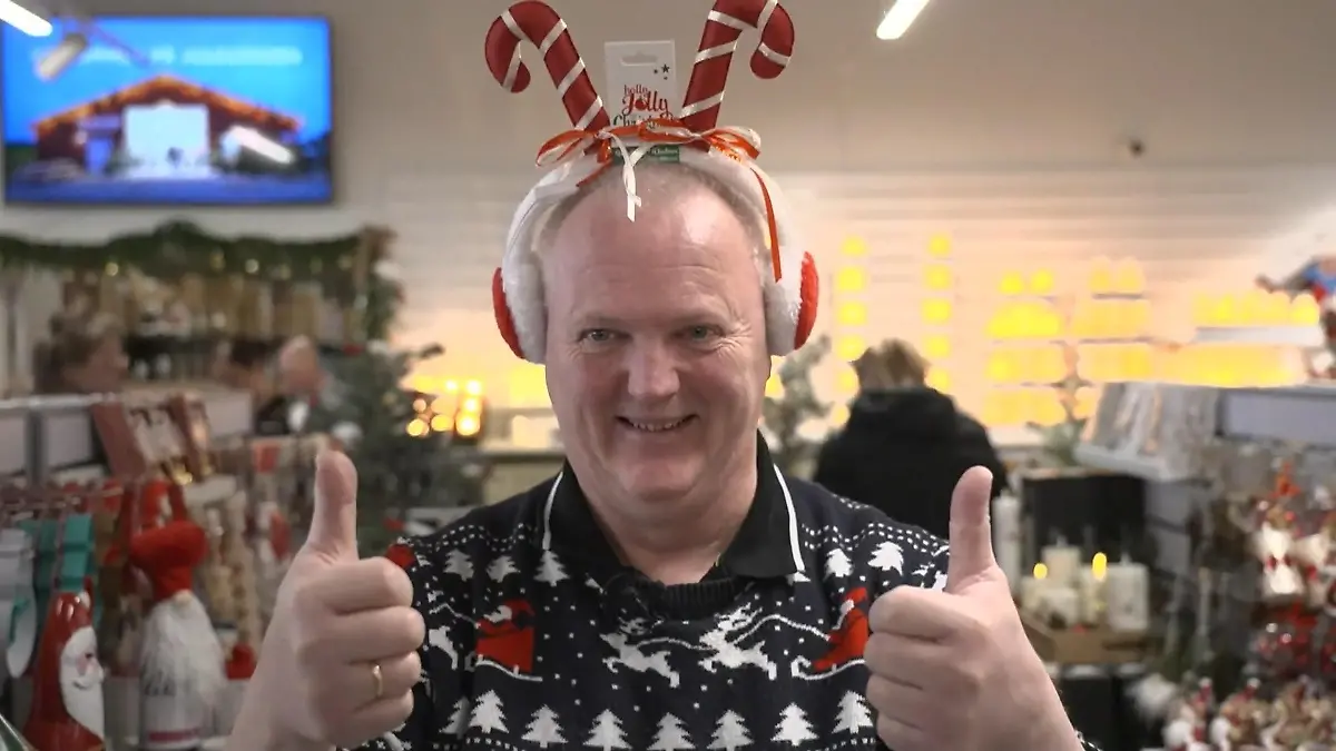 Zu Besuch in der Ganzjahres-Weihnachtsboutique in Dänemark Erfolgreiches Geschäftsmodell