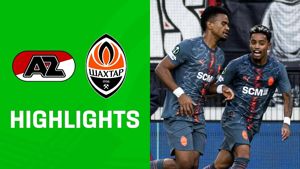 Highlights: AZ Alkmaar vs. Schachtar Donezk