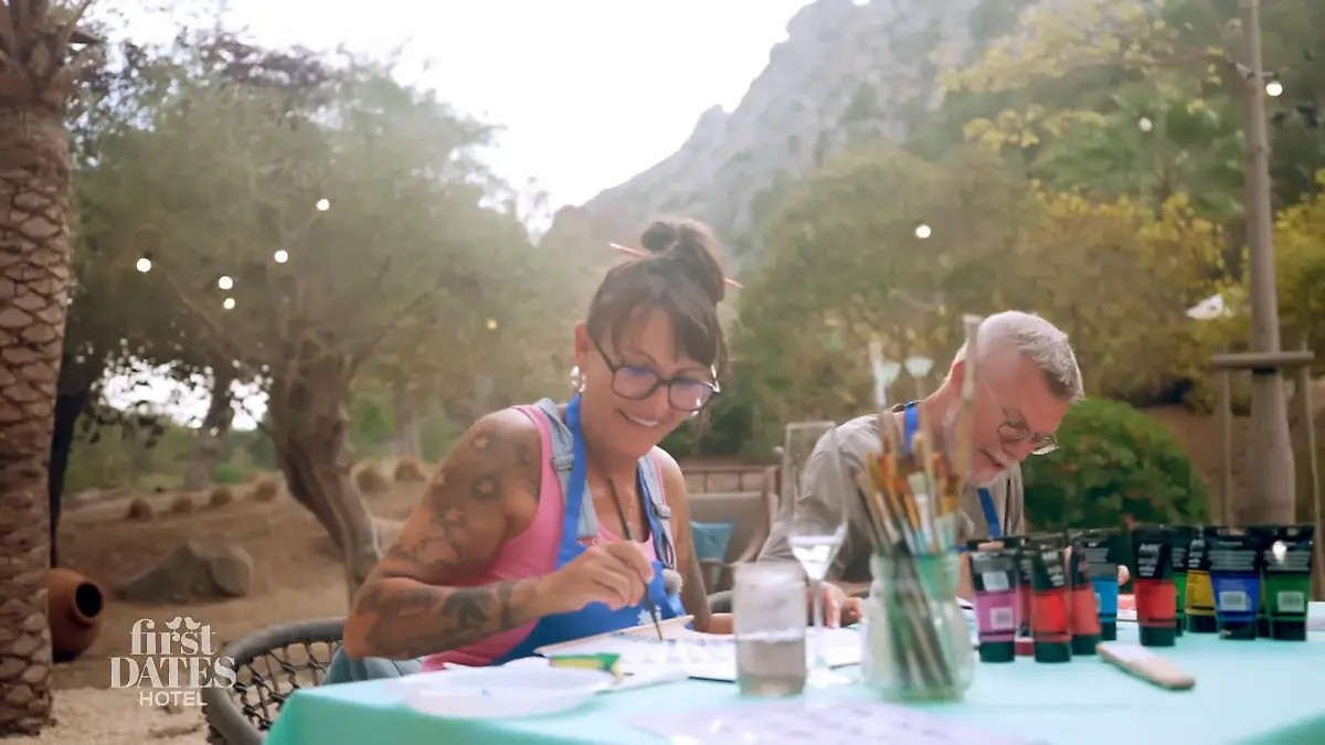 Christine und Stephan nutzen ihr zweites Date gleich für neue Gespräche Runde zwei am Morgen