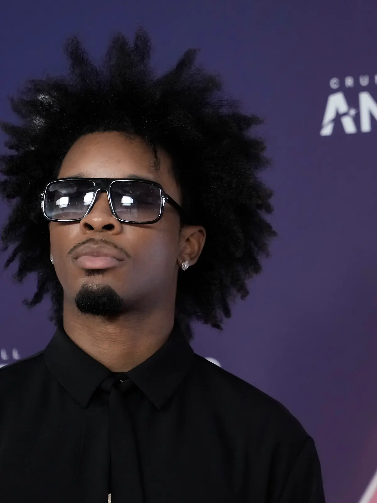 Singer D4VD attends the red carpet event for the Crunchyroll Anime Awards in Tokyo, Japan, on May 25, 2025. JIJI PRESS PHOTO / MORIO TAGA