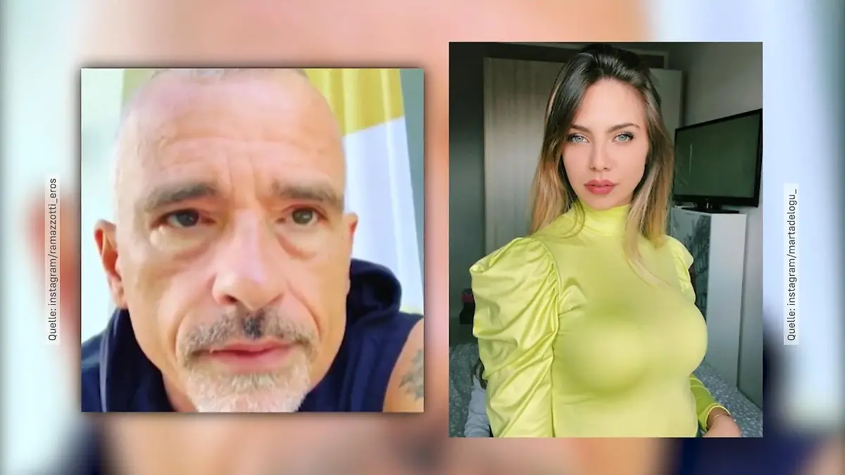Ist diese 21-Jährige seine neue Freundin? Turtel-Alarm bei Eros Ramazzotti