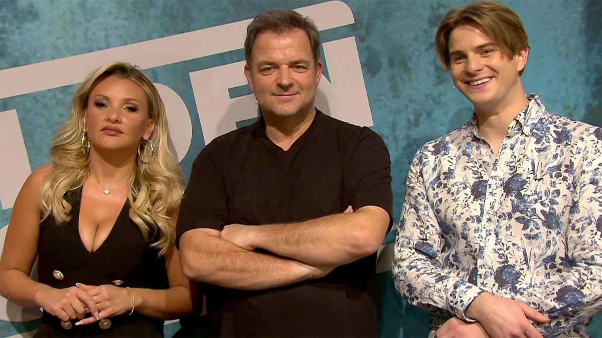 Vincent Gross, Martin Rütter, Evelyn Burdecki