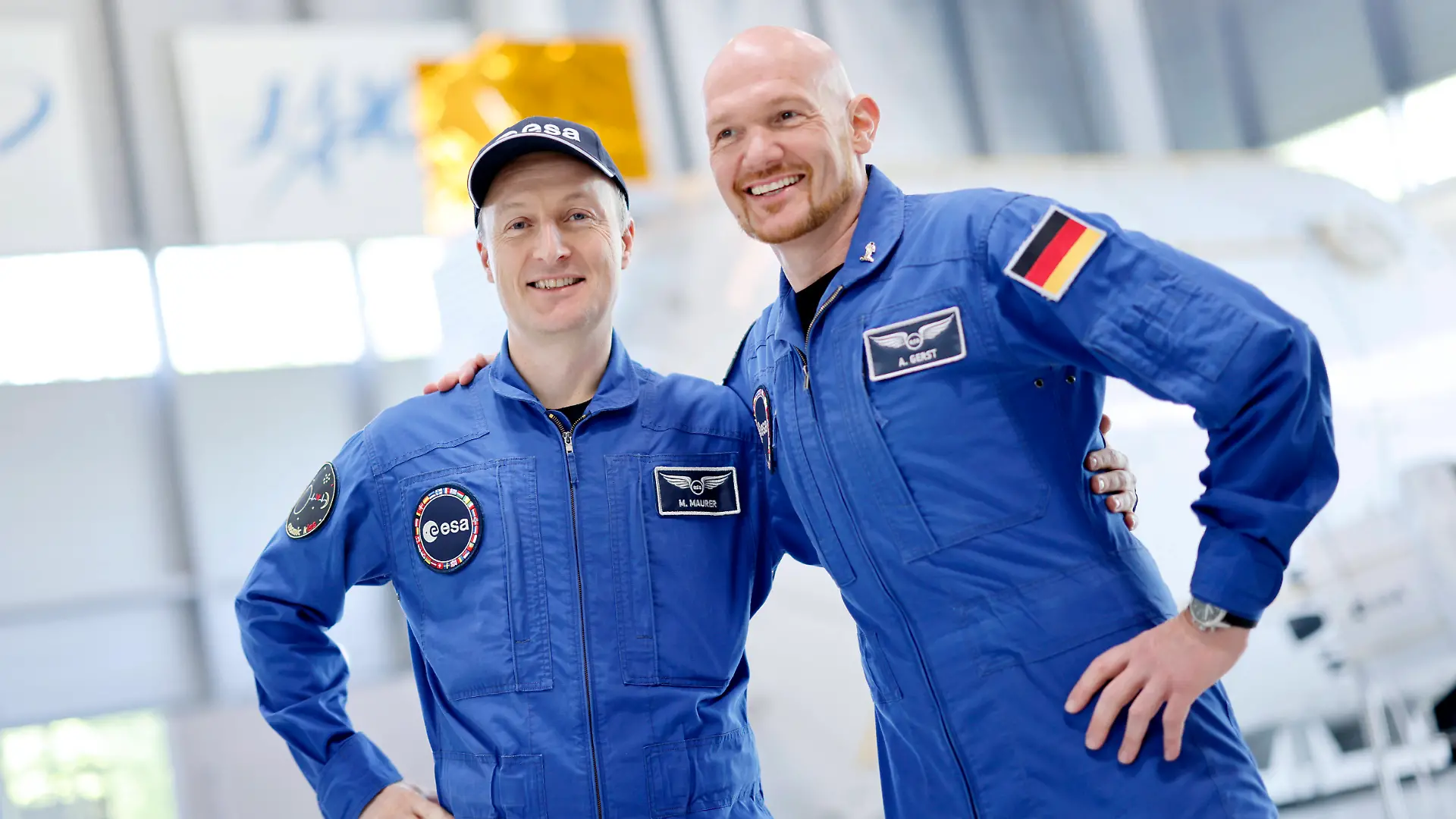 Bilder des Jahres 2023, News 05 Mai News Themen der Woche KW18 News Bilder des Tages Die Astronauten Matthias Maurer (GE