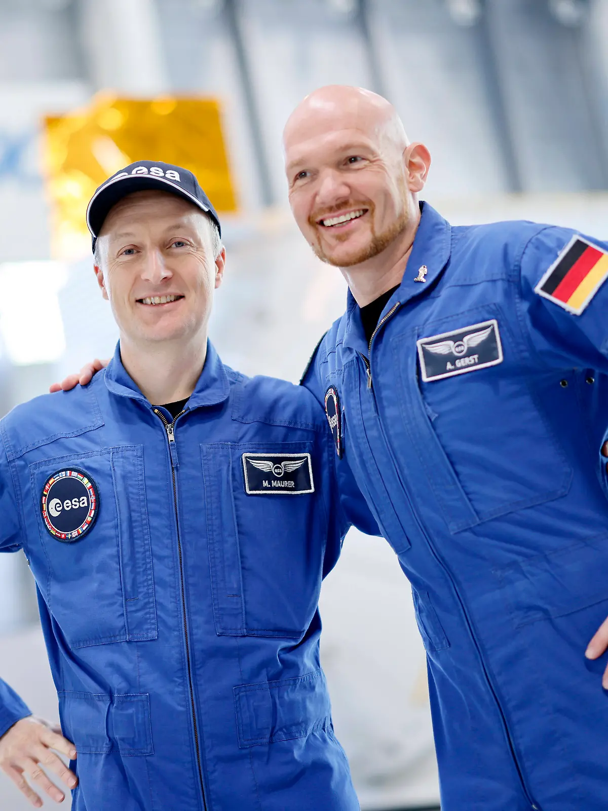 Bilder des Jahres 2023, News 05 Mai News Themen der Woche KW18 News Bilder des Tages Die Astronauten Matthias Maurer (GE