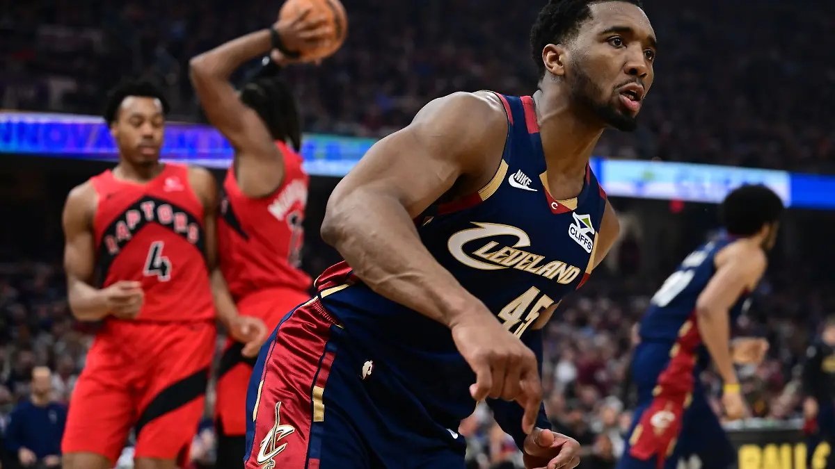 Donovan Mitchell war der herausragende Akteur der Cleveland Cavaliers.