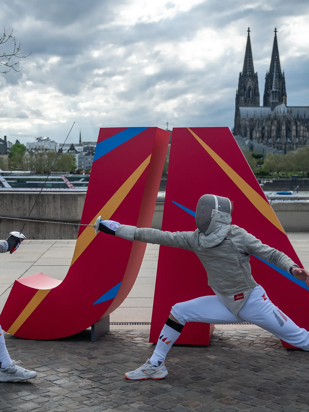  Wahl zur Bewerbung der Olympischen Spiele Köln Rhein Ruhr ** NUR FÜR REDAKTIONELLE ZWECKE ** EDITORIAL USE ONLY **Zentrale Veranstaltung zur Wahl zur Bewerbung der Olympischen Spiele Köln Rhein Ruhr am Sonntag,19.April.2026,mit Ministerpräsidenten Hendrik Wüst im Köln Triangle. Deutschland NRW Köln Copyright: KaixKitschenberg *** Election for the Cologne Rhine Ruhr Olympic Games bid FOR EDITORIAL PURPOSES ONLY EDITORIAL USE ONLY p Central event for the election for the Cologne Rhine Ruhr Olympic Games bid on Sunday, April 19, 2026, with Minister President Hendrik Wüst in Cologne Triangle Germany NRW Cologne Copyright KaixKitschenberg Copyright: KaixKitschenberg doc85hm1r5hebmcjb9dxdi ,EDITORIAL USE ONLY