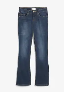 Bootcut-Jeans Mid Waist, Stretch